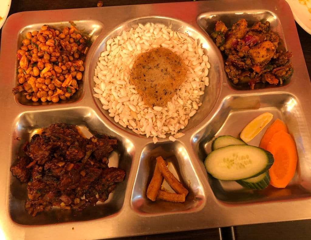 Newari platter