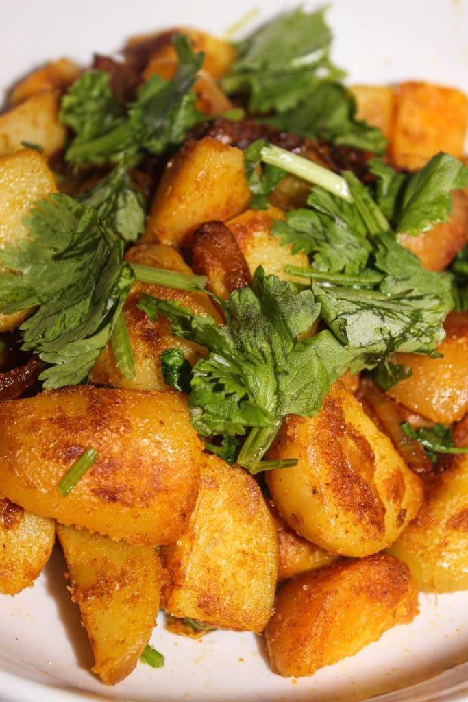 Dry potato curry recipe