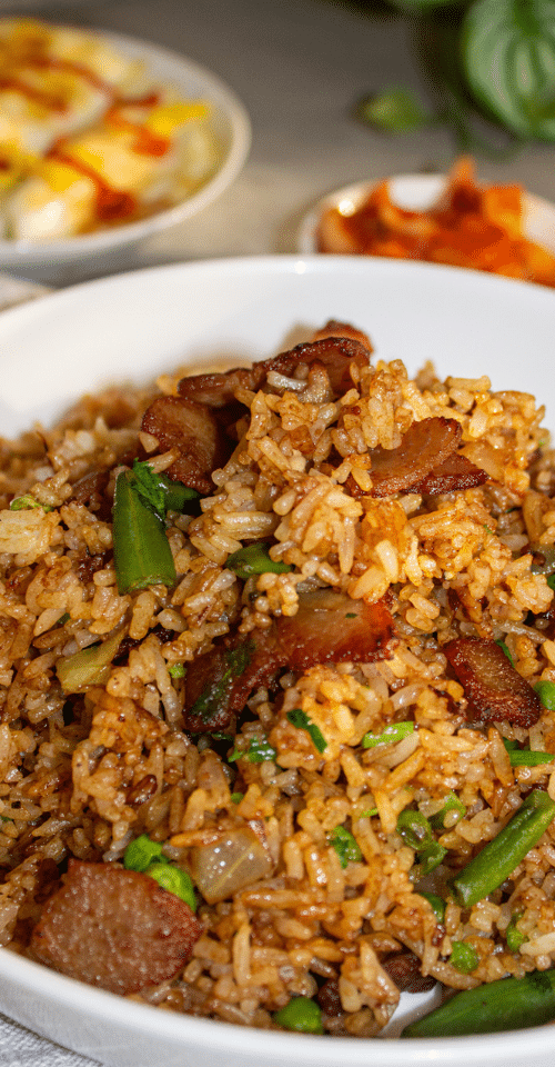PORK BELLY FRIED RICE. (3)