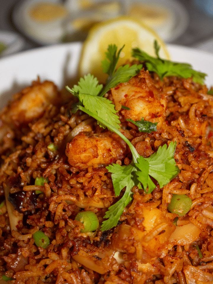 SHRIMP KIMCHI FRIED RICE