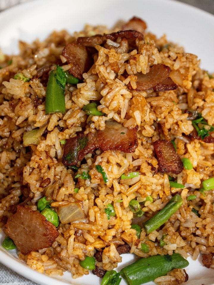 pORK BELLY FRIED RICE. (2)