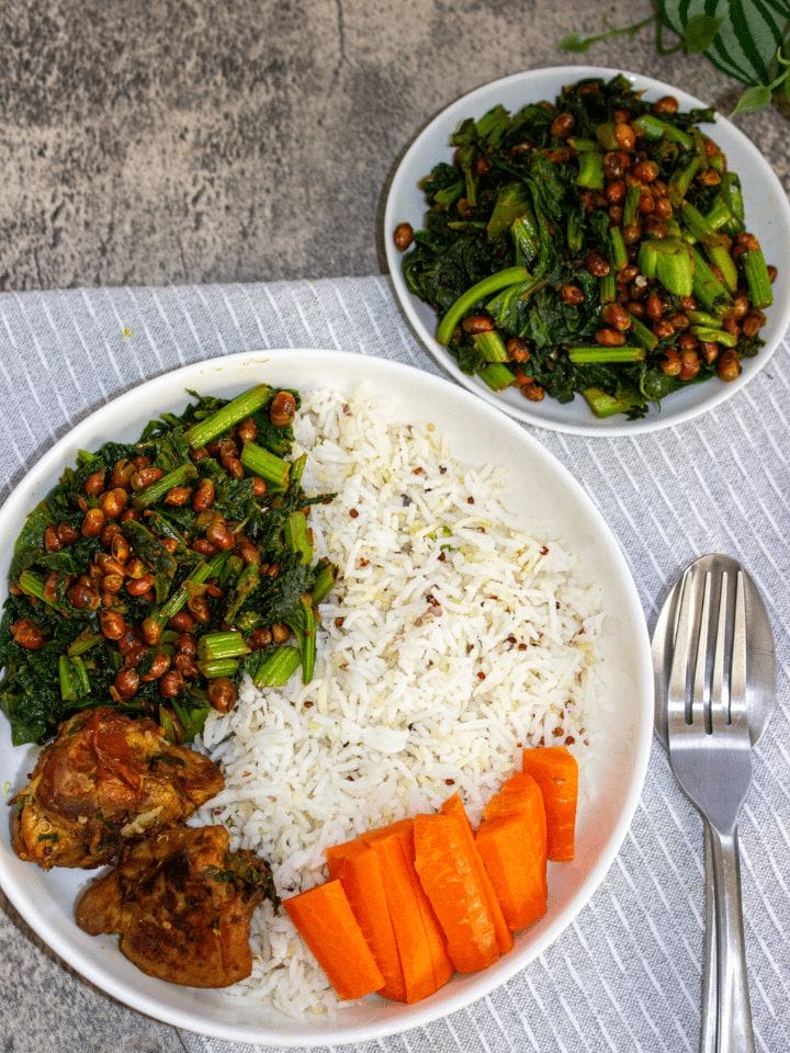 Bhatmas Saag Curry Recipe (2)
