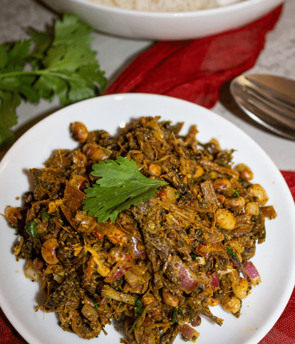 Gundruk bhatmas achar