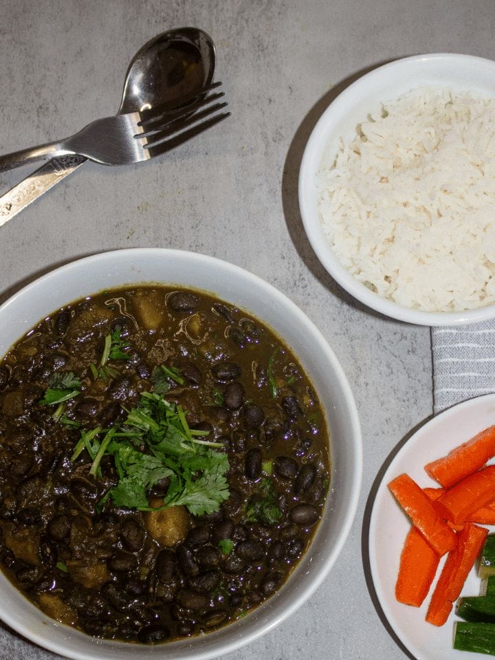 black beans potato curry recipe