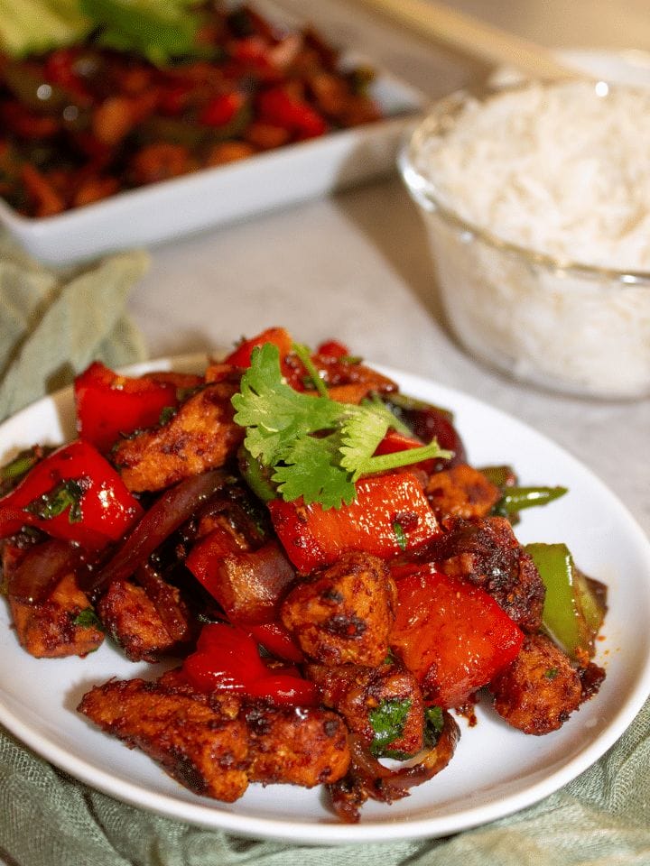 Pork saute with veggie