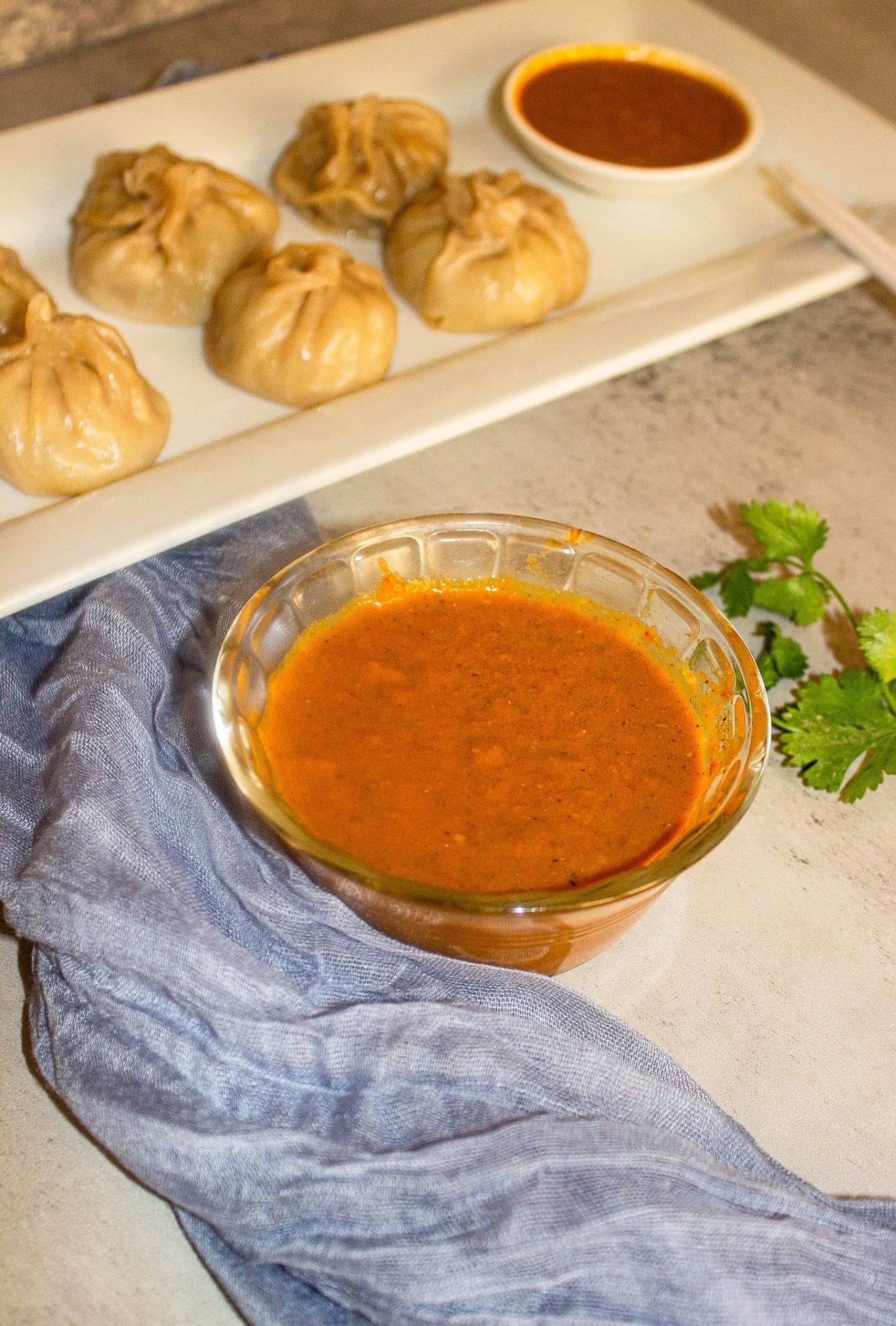 Nepali Momo Sauce | Momo Dipping Sauce I Momo Achar-image