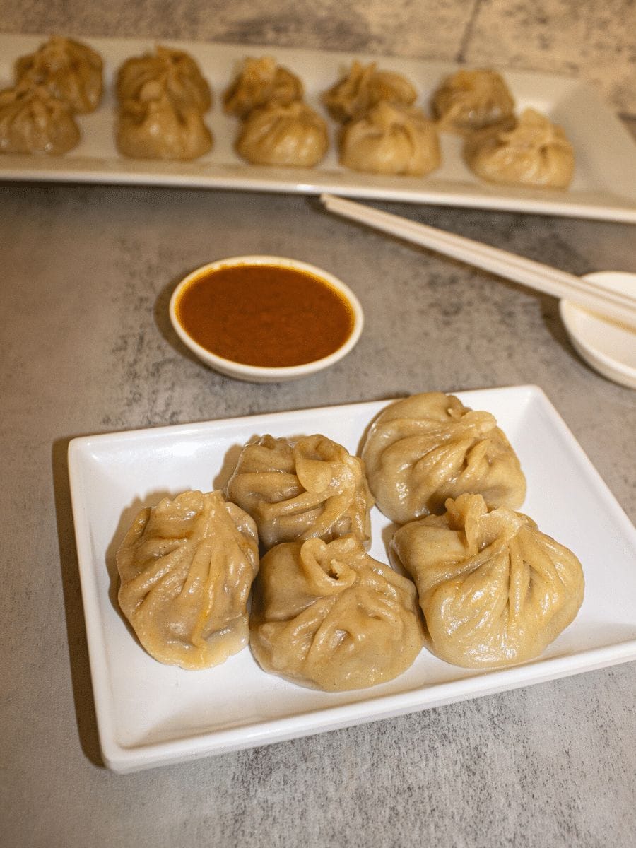 chicken momo
