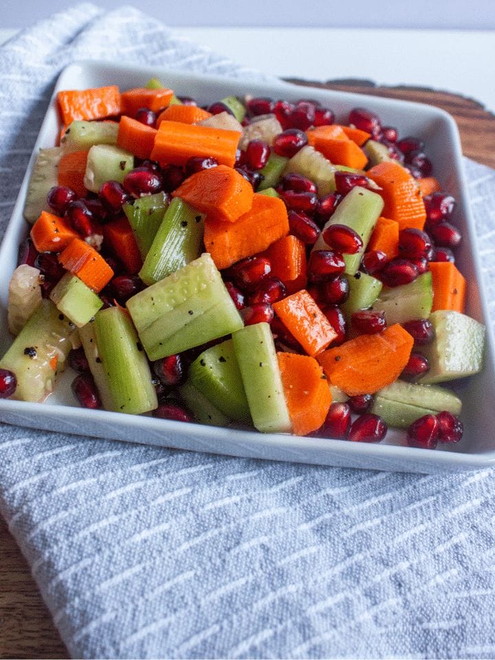 salad cucumber pomegrante salad