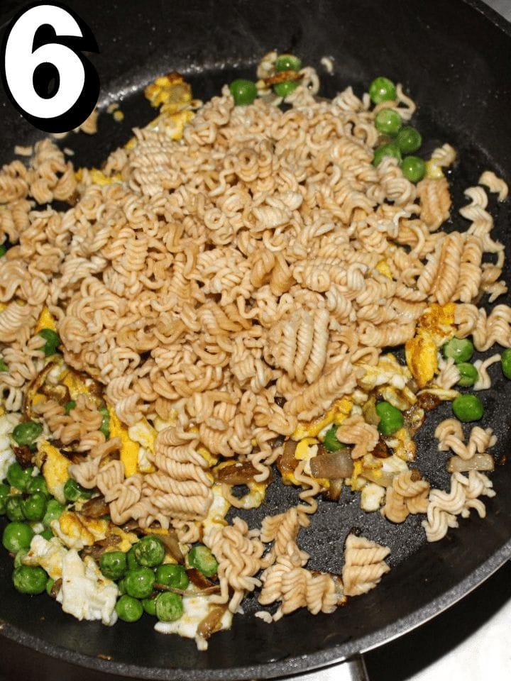 ADD SOAKED NOODLES