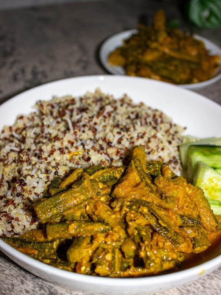 bhindi karela curry (1)