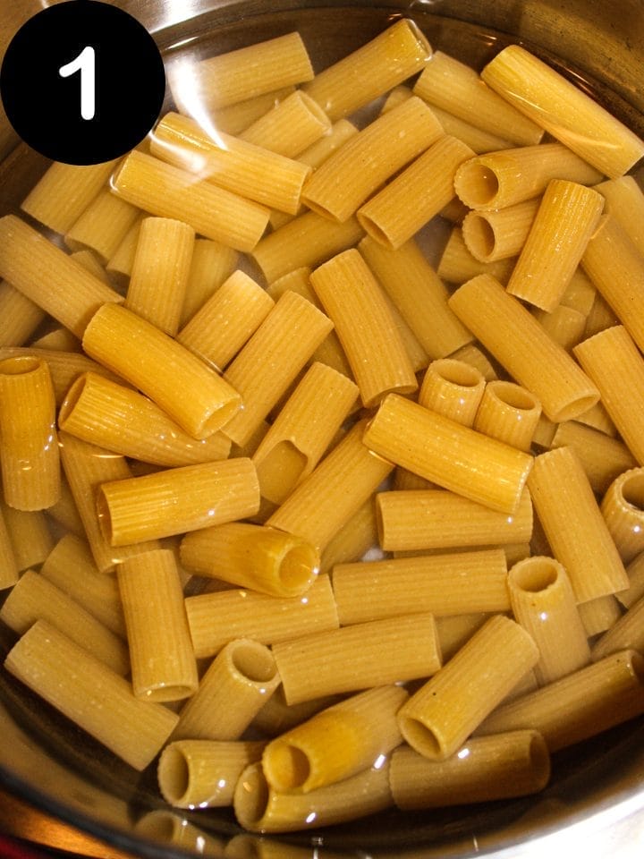 BOIL pasta