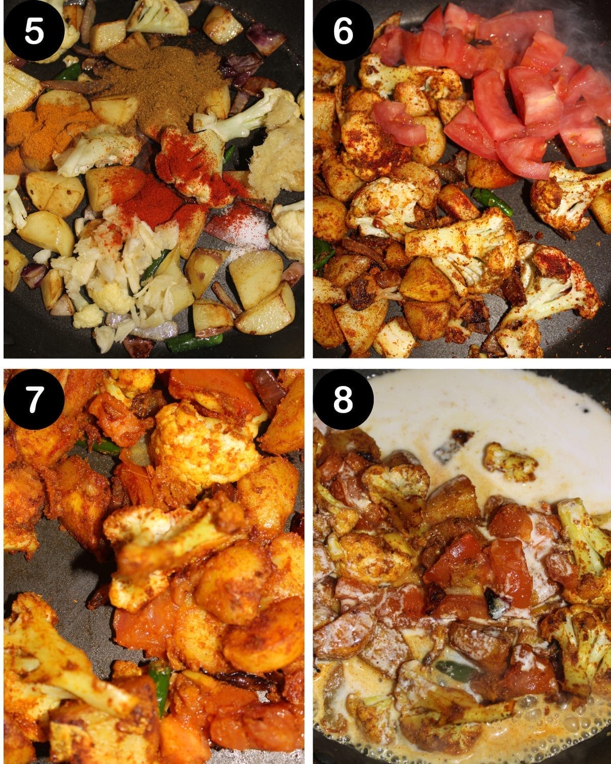 EASY CREAMY VEGETABLE CURRY 5-8