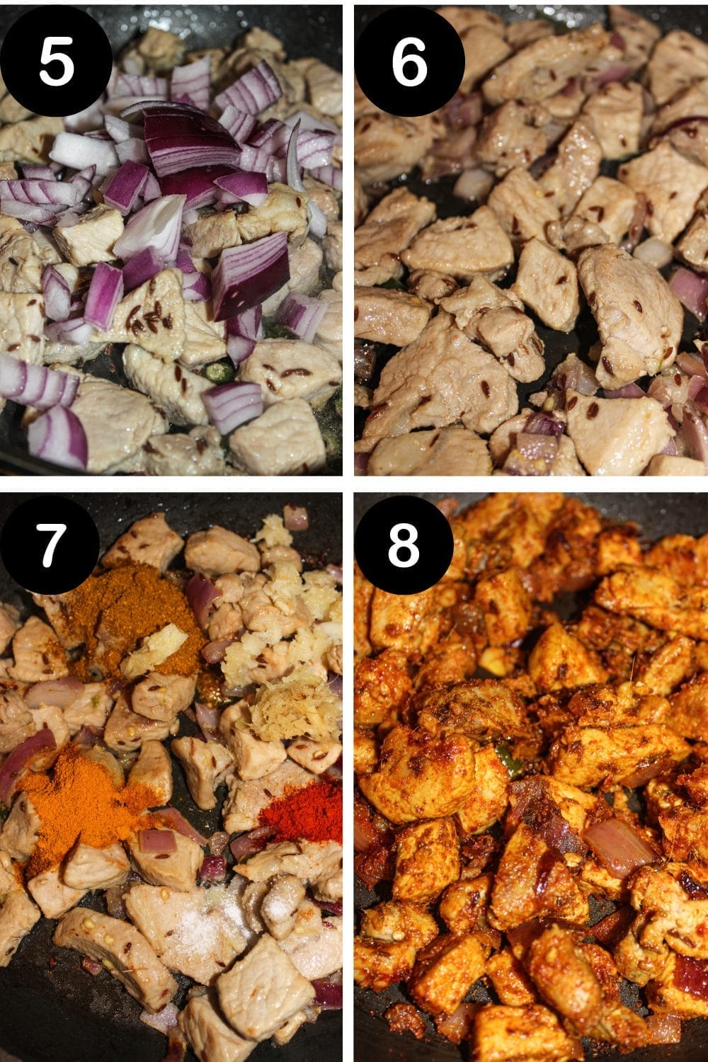 PORK CURRY STEP 5-8