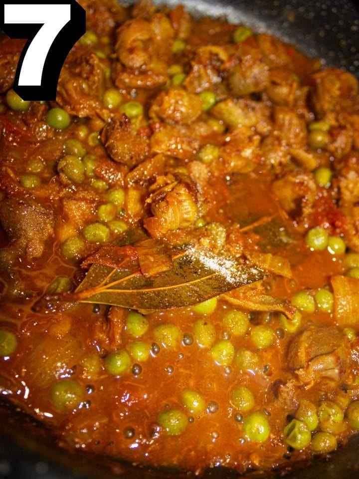 SERVE GIZZARD CURRY WITH RICE. (1)