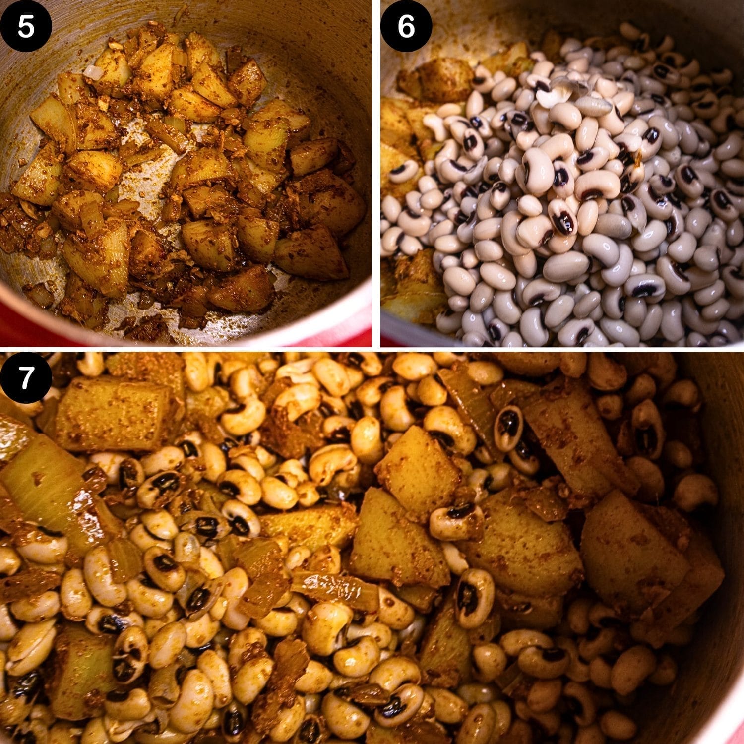 ADD SOAKED KIDNEY BEANS