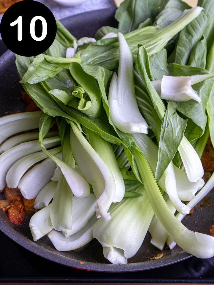 add leafy greens