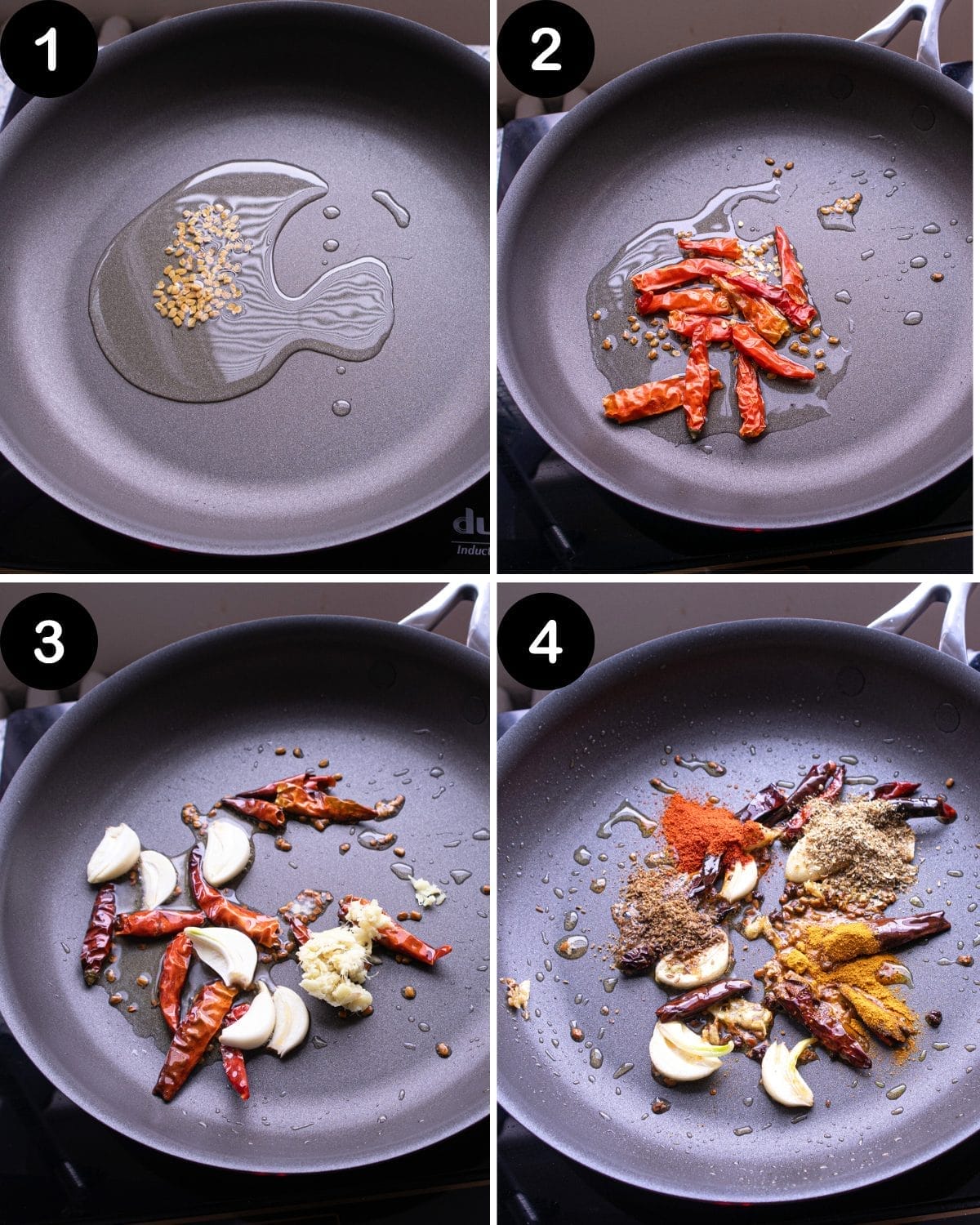 SPICY MOMO SAUCE STEP 1 -4