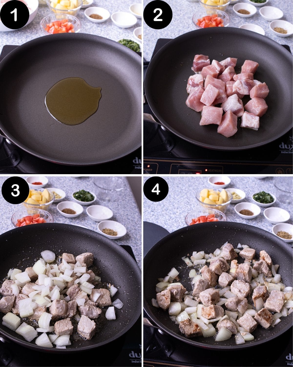 potatyo pork curry 1- 4