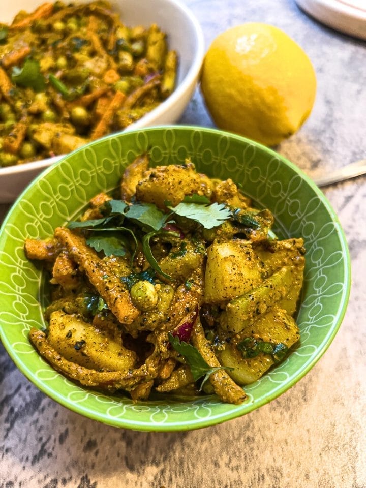 ALOO MATAR ACHAR RECIPE