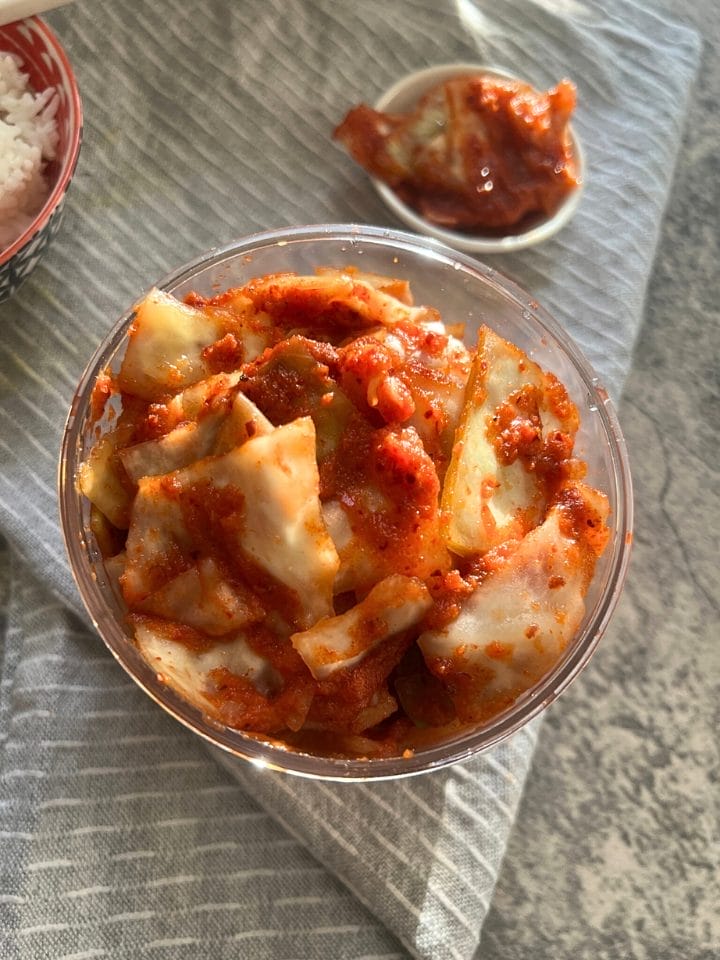 GREEN CABBAGE KIMCHI RECIPE