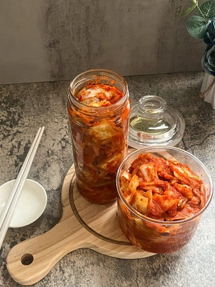GREEN CABBAGE KIMCHI RECIPE STEP BY STEP