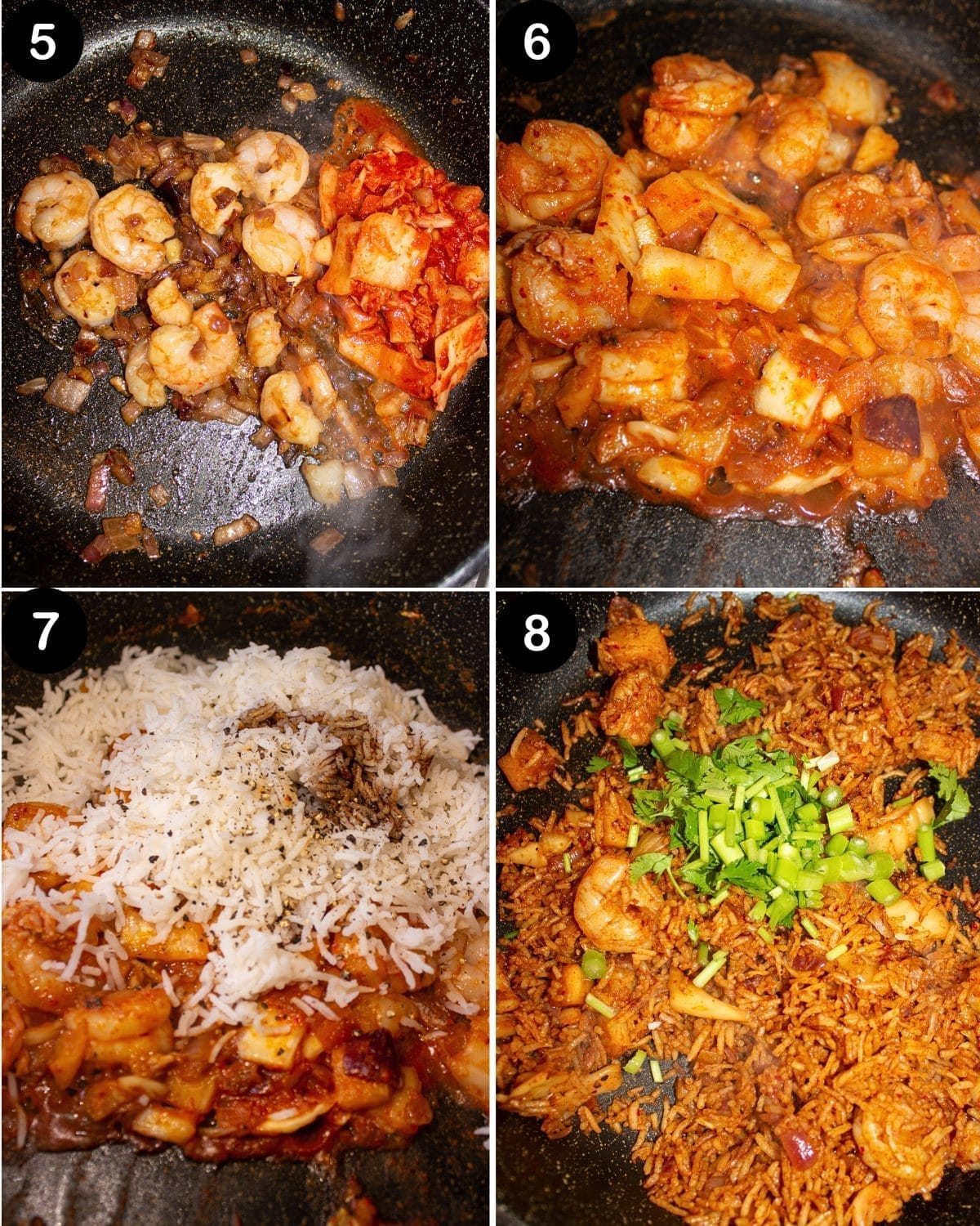 SHRIM KIMCHI FRIED RICE 5 - 8