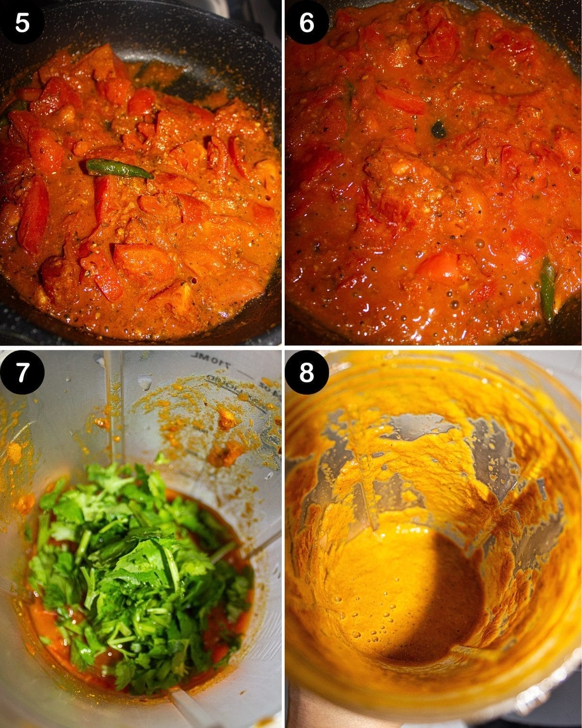 tomato momo ACHAR STEP 5 - 8