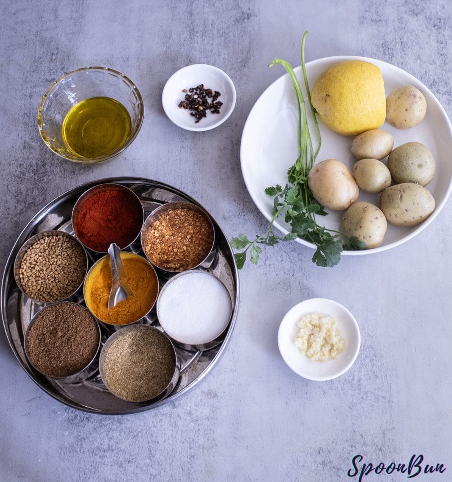 INGREDIENTS - PIRO ALOO