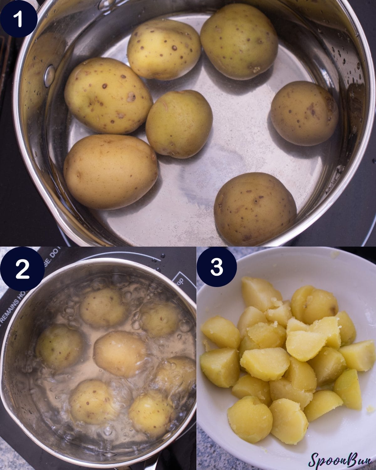 STEP 1- 3 (piro aloo)