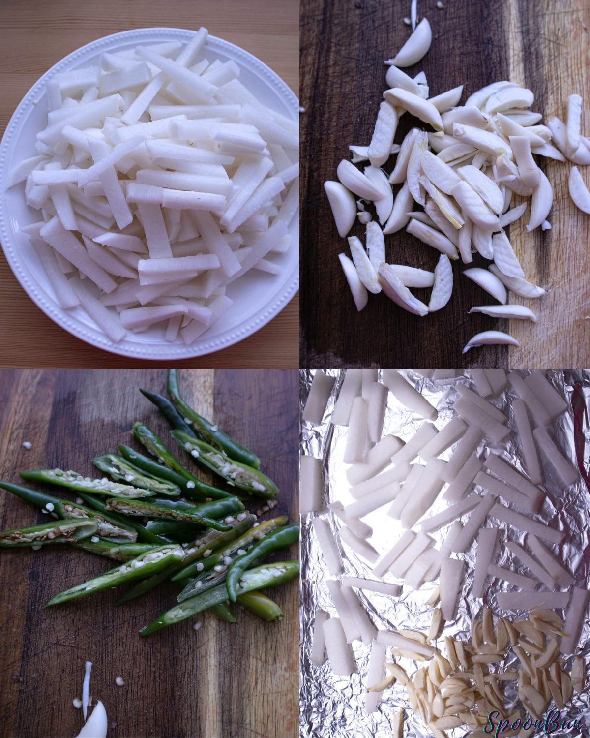 PEEL THE RADISH