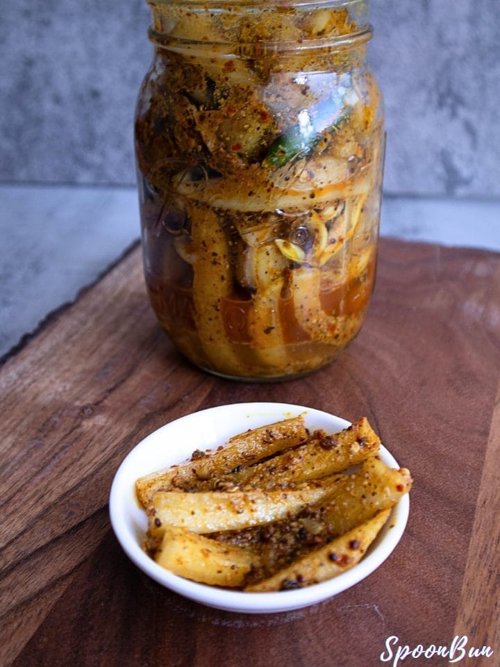 mula achar recipe - NEPALI STYLE