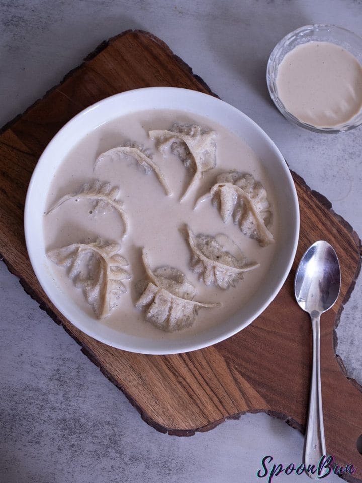 CREAMY JHOL MOMO RECIPE